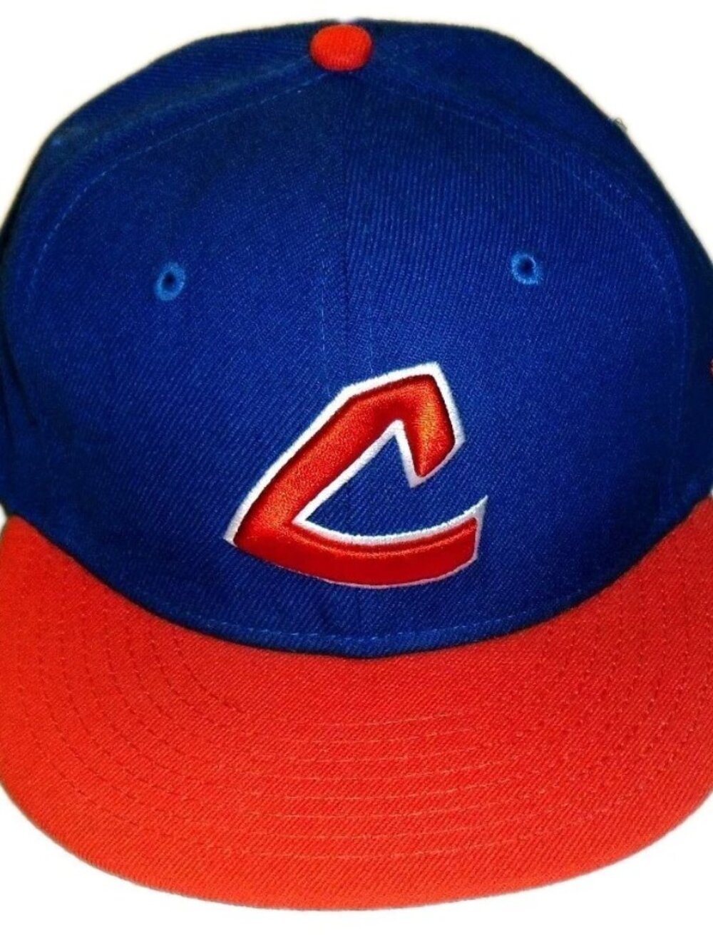 Cleveland Indians Cavaliers Cavs Colors New Era Fitted 59 Fifty hat Sz. 7 1/4